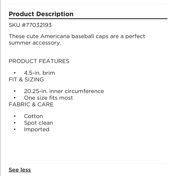 NEW Americana Hat Tie Dyed Baseball Cap Blue Women’s - Picture 2 of 13